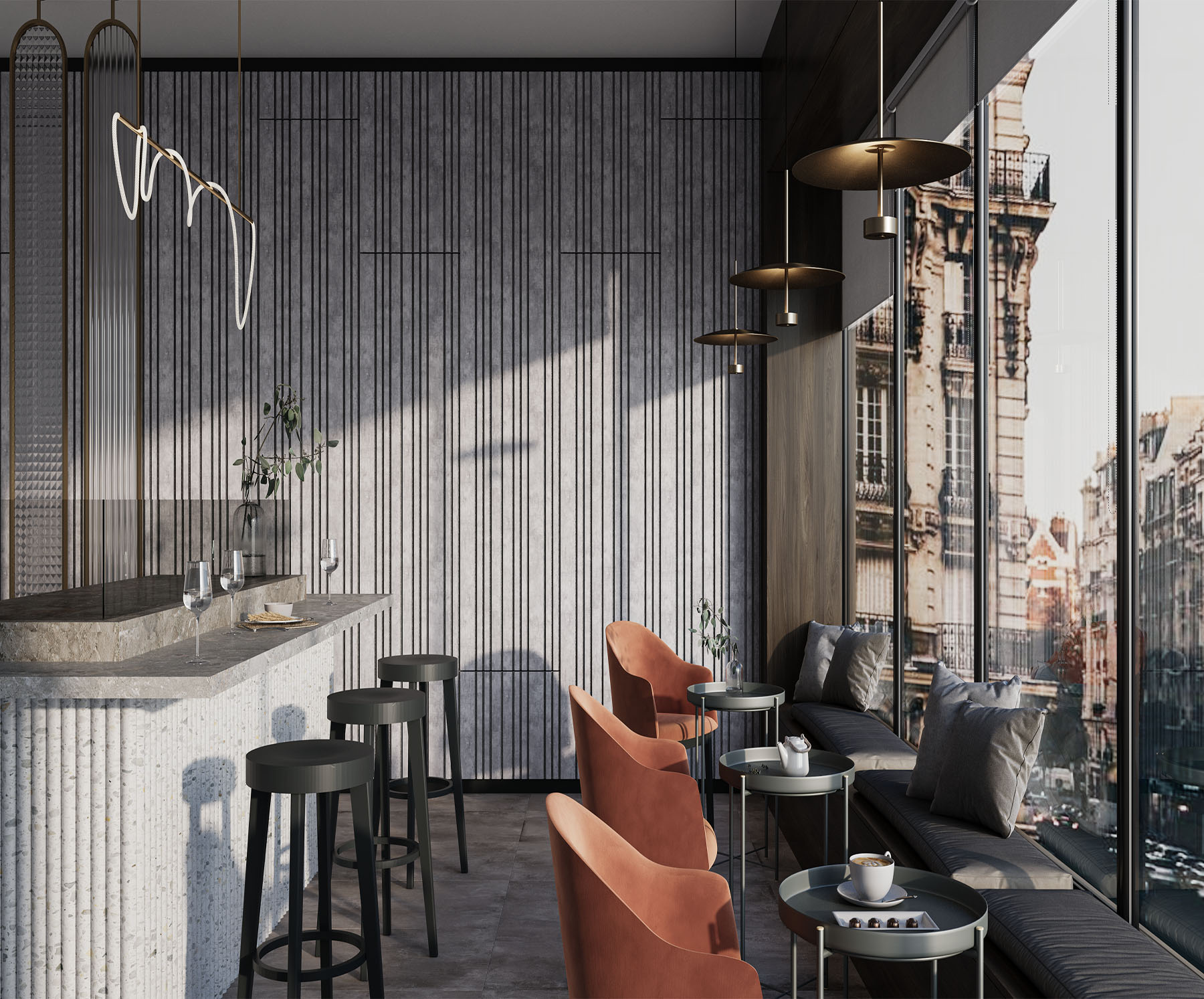 8_Väggpanel Ljusgrå Concrete